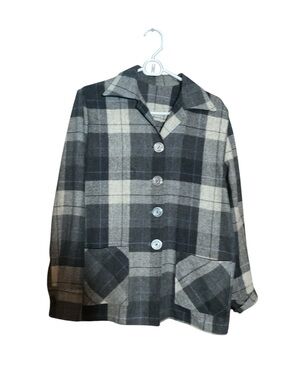 Vintage Gray Wool 49er Jacket